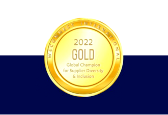 WEConnect 2022 Gold Global Champion for Supplier Diversity & Inclusion